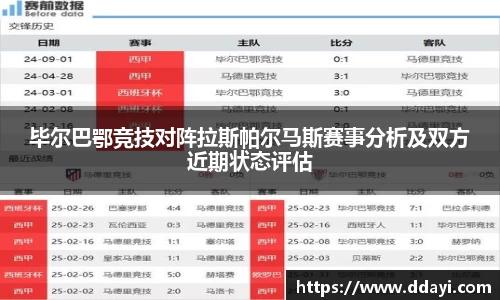 毕尔巴鄂竞技对阵拉斯帕尔马斯赛事分析及双方近期状态评估